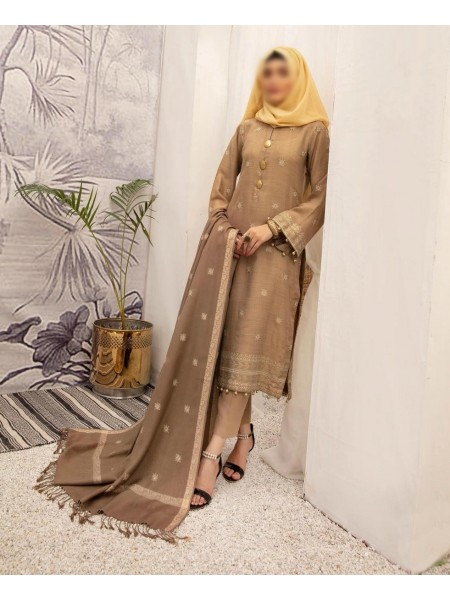 Gul-E-Zar Embroidered Wool Collection D-04