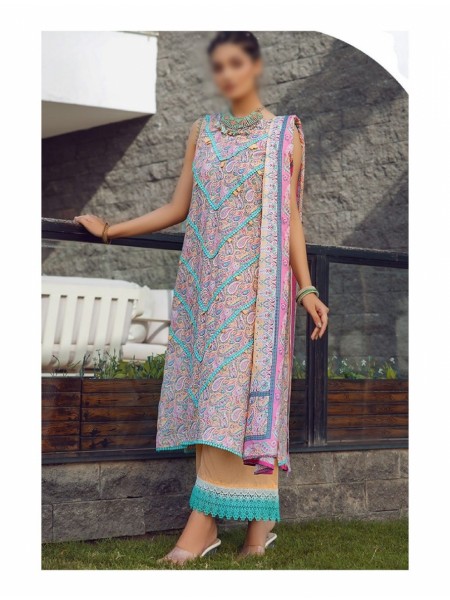 ITTEHAD Asaasa Unstitched Air jet Lawn Collection D 786-04