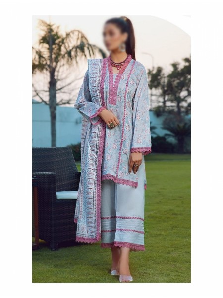 ITTEHAD Asaasa Unstitched Air jet Lawn Collection D 786-10