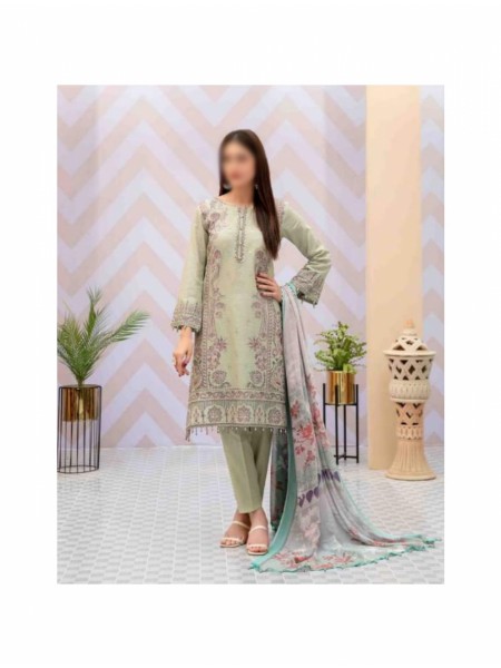 Tawakkal Gulrukh Fancy Lawn Embroidered Collection D 6801