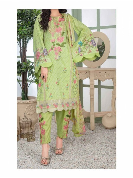 Izah Print and Embroidered Lawn Collection Vol 3 NA 1567 A