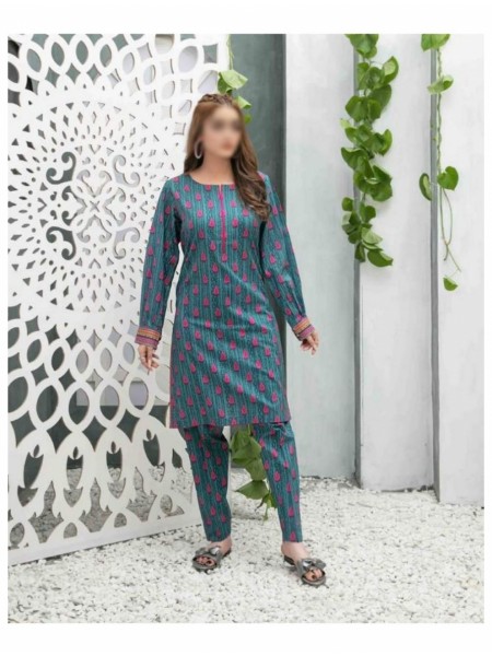 Tawakkal Lucia Lawn Digital Print 2 Piece Embroidered Collection D 7300