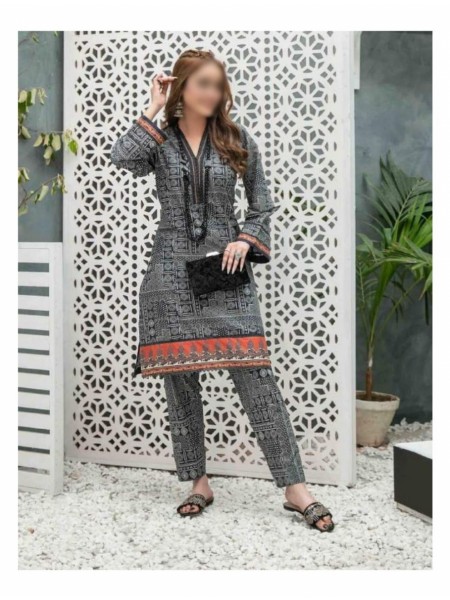 Tawakkal Lucia Lawn Digital Print 2 Piece Embroidered Collection D 7301