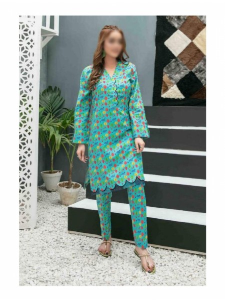 Tawakkal Lucia Lawn Digital Print 2 Piece Embroidered Collection D 7303