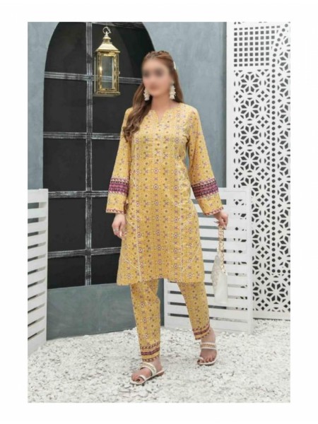 Tawakkal Lucia Lawn Digital Print 2 Piece Embroidered Collection D 7304