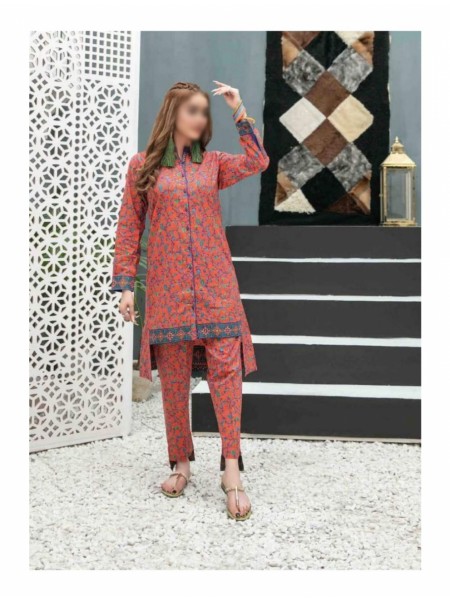Tawakkal Lucia Lawn Digital Print 2 Piece Embroidered Collection D 7306