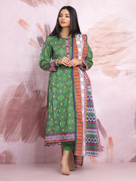 Ace Meerak Collection A-WU3PS22-074 Printed Lawn