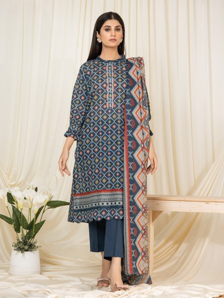 Ace Meerak Collection A-WU3PS22-084 Printed Lawn