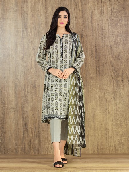 Ace Meerak Collection A-WU3PS22-160 Printed Lawn