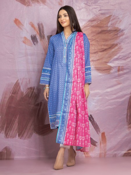 Ace Meerak Collection A-WUSDS22-091 Printed Lawn