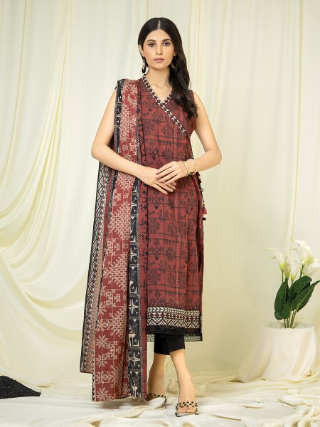 Ace Meerak Collection A-WUSDS22-101 Printed Lawn