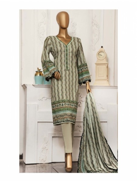Bin Saeed Printed Cotton Collection D 08