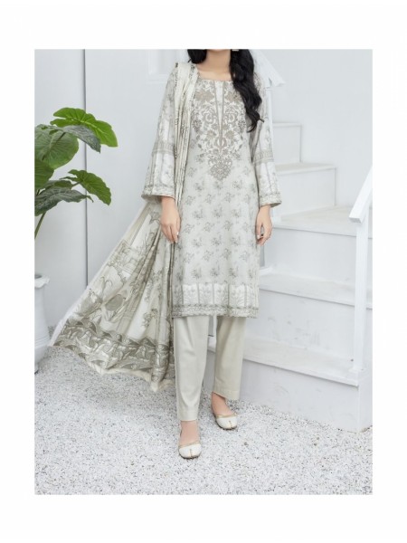 Ghazal Digital Embroidered Wool Collection by Amna khadija AGD 01