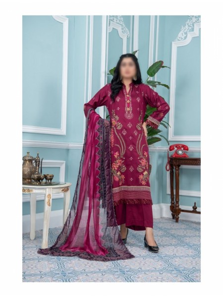Amna Khadija Muzayyan Premium Emb Viscose Collection MPE 12