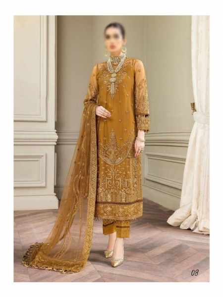 Farasha AMIRA' luxury Net Collection 22 08 Amber