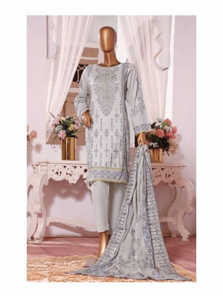 Riwayat Premium Embroidered Lawn Collection Vol 08 R 22049