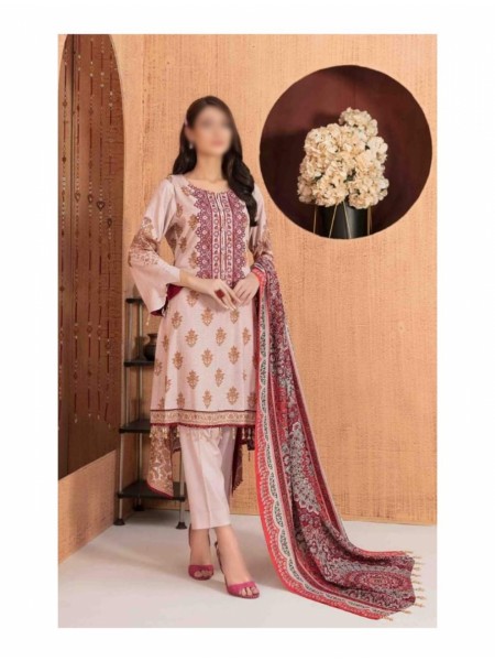Tawakkal MOIRA New Linen Embroidered Digital Printed Collection 2022 D 7534