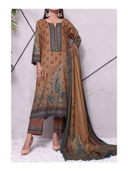 Amna Khadija Linen Prints Collection Design 14