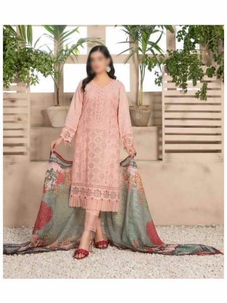 Ayra Embroidered Viscose Schiffli Fancy Dupatta Collection By Tawakkal Fabrics D 7575