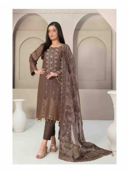 Mehrbano Embroidered Karandi Banarsi Fancy Dupatta Collection By Tawakkal Fabrics D 7478