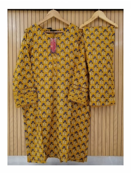 Sadabahar Printed linen Co Ords Collection Design 04