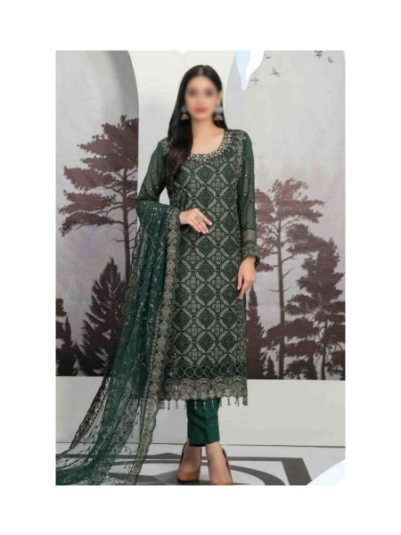 Tawakkal NESHAMA Fancy Semi Stitched Embroidered Collection 2022 D 7708