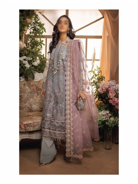 Awwal Nikhar Unstitched Formal Collection D 08 MOONSTONE