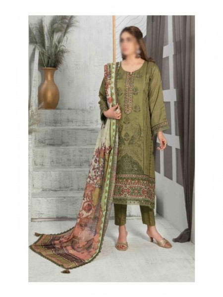 ESIN Laserkari Embroidered Viscose with Fancy Dupatta Collection 2022 By Tawakkal Fabrics D 7484