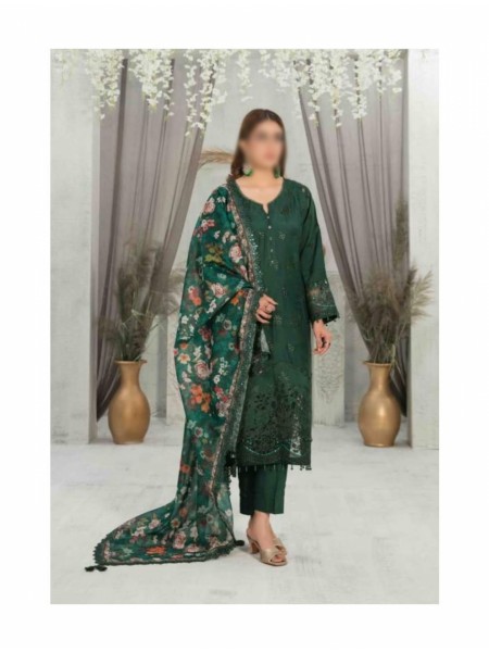ESIN Laserkari Embroidered Viscose with Fancy Dupatta Collection 2022 By Tawakkal Fabrics D 7487