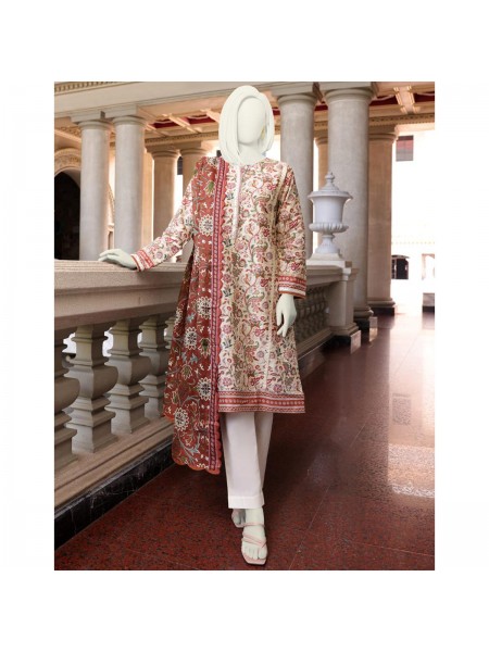 Junaid Jamshed 2 Piece Cambric Women Unstitched Suit Winter Collection '22 365784572_PK-1818257858