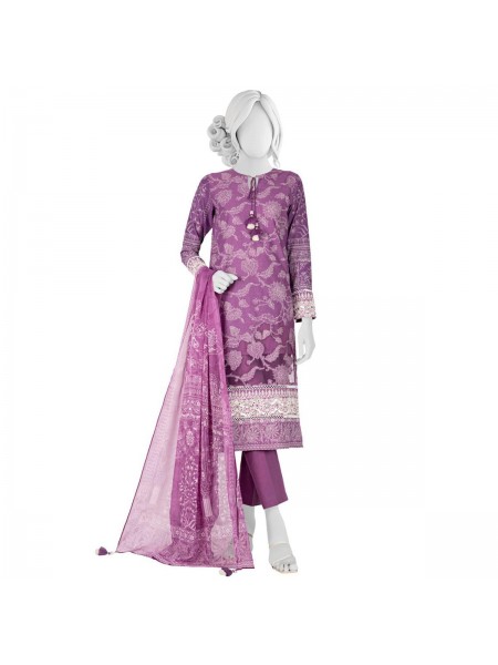 Junaid Jamshed 3 Piece Cambric Women Unstitched Suit Winter Collection 22 365784489_PK-1818254727