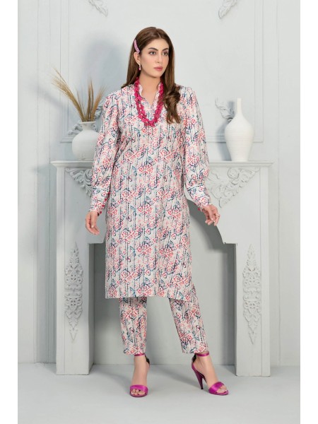 Livia by Tawakkal Stitched 2 Piece Digital Printed Linen Collection2022-L-8045