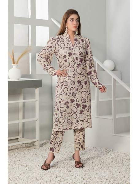 Livia by Tawakkal Stitched 2 Piece Digital Printed Linen Collection2022-L-8053