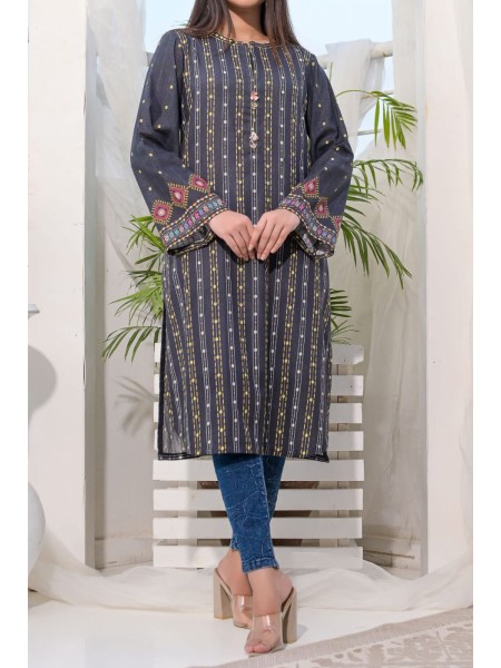 Rafia Khas Stitched Digital Print Khaddar Shirt Collection2022-DPKHK-28