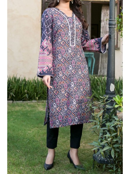 Rafia Khas Stitched Digital Print Khaddar Shirt Collection2022-DPKHK-36