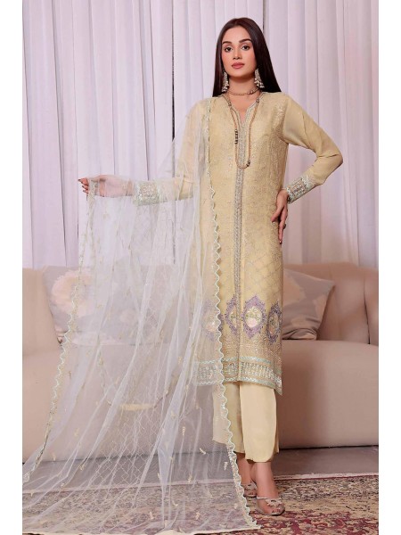 Janaan by Soghat Unstitched 3 Piece Luxury Chiffon Collection 2023-JS-05