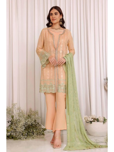 Janaan by Soghat Unstitched 3 Piece Luxury Chiffon Collection 2023-JS-08