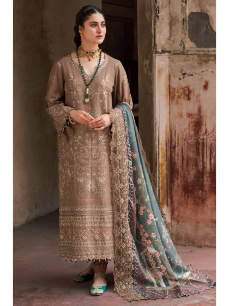 Maya by Nureh Unstitched 3 Piece Embroidered Khaddar Collection 2022-NW-71