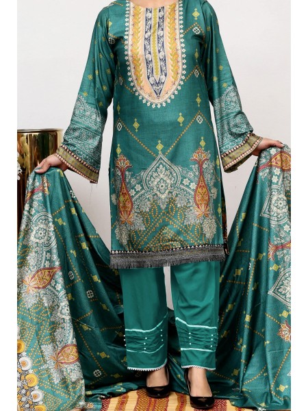 Muskan by Javed Arts Unstitched 3 Piece Digital Printed Gala Winter Collection 2022-MG-03