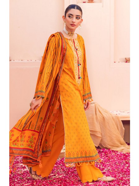 Orient Unstitched 3 Piece Embroidered Lawn Shirt Cambric Pant and Lawn Dupatta 324663335_PK-1705342945