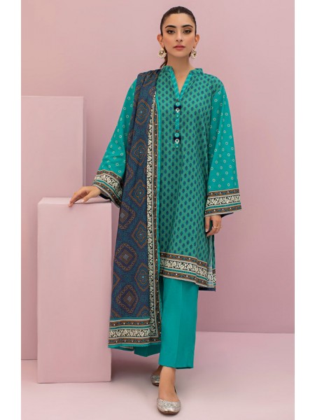 Orient Unstitched 3 Piece Printed Lawn Shirt Cambric Pant and Lawn Dupatta 324659963_PK-1705344648