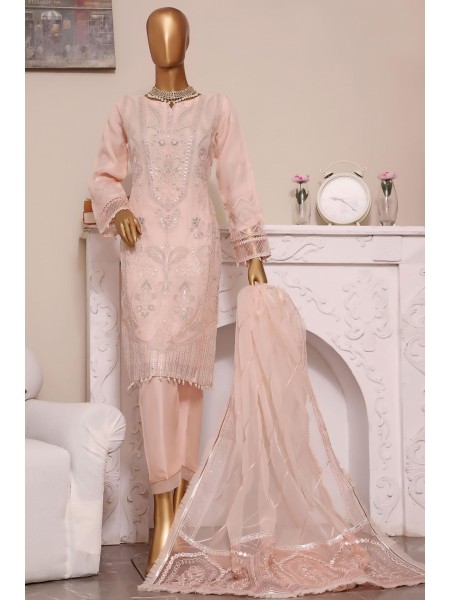 Sada Bahar Stitched 2 Piece Festive Formal Vol-01 Collection 2022-Azura Pink