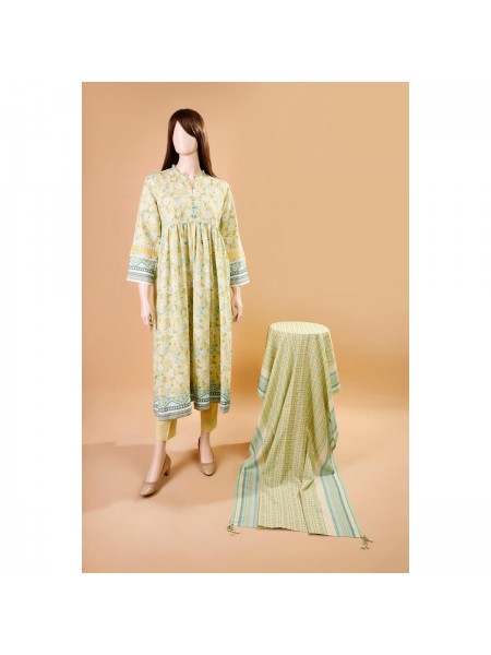 Saya Printed Khaddar 3 Piece Unstitched For Women 372923503_PK1844519209