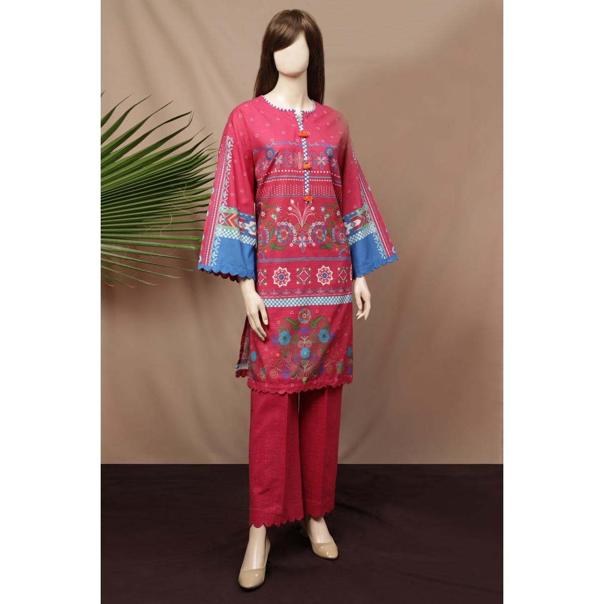 Women 3 Piece Lining Suit (Inner+Shirt+Trouser) For Girls Price in Pakistan