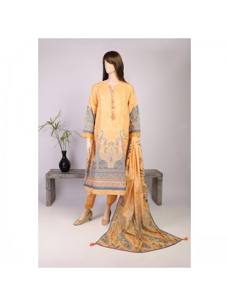 Saya Winter Printed Khaddar 3 Piece suit for Women 362993575_PK1813617422