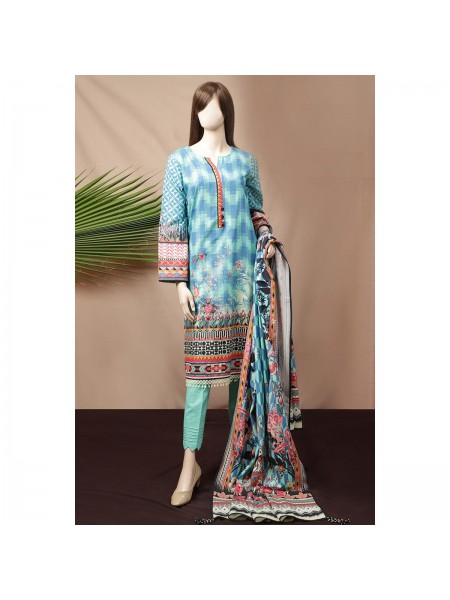 Saya Winter Printed Khaddar 3 Piece suit for Women 362994607_PK1813617412