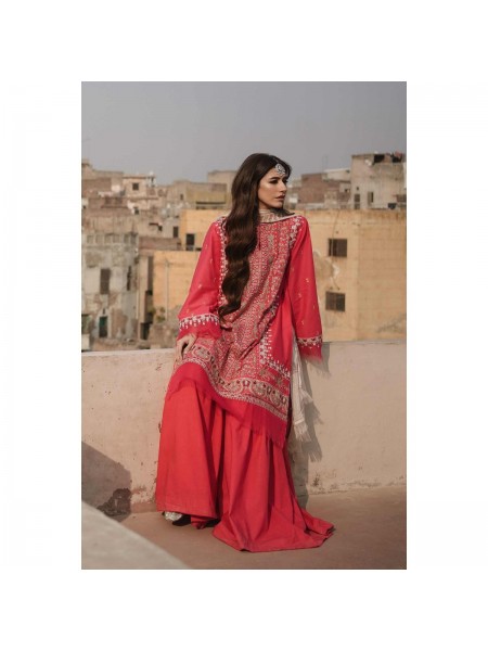 Zara Shahjahan Fall Collection 3 Piece Unstitched Suit for Women - Ziya-B