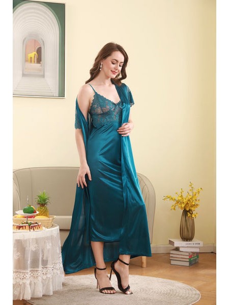 Flourish Women Sleep Wear FL-2321-Gown Set