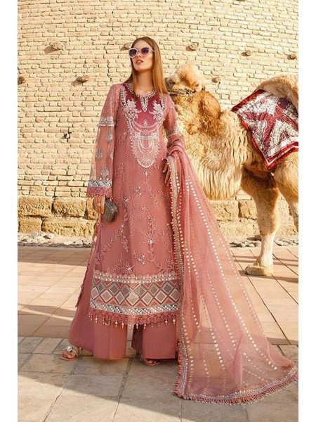 Voyage A Luxe by Maria B Unstitched 3 Piece Luxury Eid Lawn Collection'2023-MVL-05-B