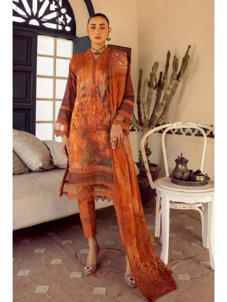 Zarki's Miss Swiss by Riaz Arts Unstitched 3 Piece Printed Lawn Collection'2023-ZS-09